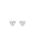Orecchini Lobo Bon Ton Oro Bianco Cubic Zirconia - 1400957