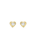 Orecchini Lobo Bon Ton Oro Giallo Cubic Zirconia - 1401122