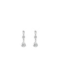 Orecchini Lobo Bon Ton Oro Bianco Cubic Zirconia - 1433503