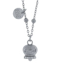 Collana in Acciaio con campanella con scritta Capri - 3140151