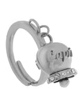 Anello in Acciaio con campanella con scritta Capri - 3150040