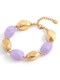Bracciale Atollo in Acciaio dorato