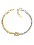 Bracciale amen Nodo d'Amore Bicolore - BRNOAMBG18