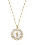collana amen Dorata Dolce Miracolosa Bianca - CLMISMMOGBBZ