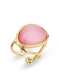 Anello Boccadamo con cristallo rosa - XAN220D