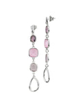 Orecchini Boccadamo pendente con cristalli - XOR762