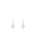 Orecchini Lobo Punto Luce Claire Oro Bianco Cubic Zirconia - 1400496